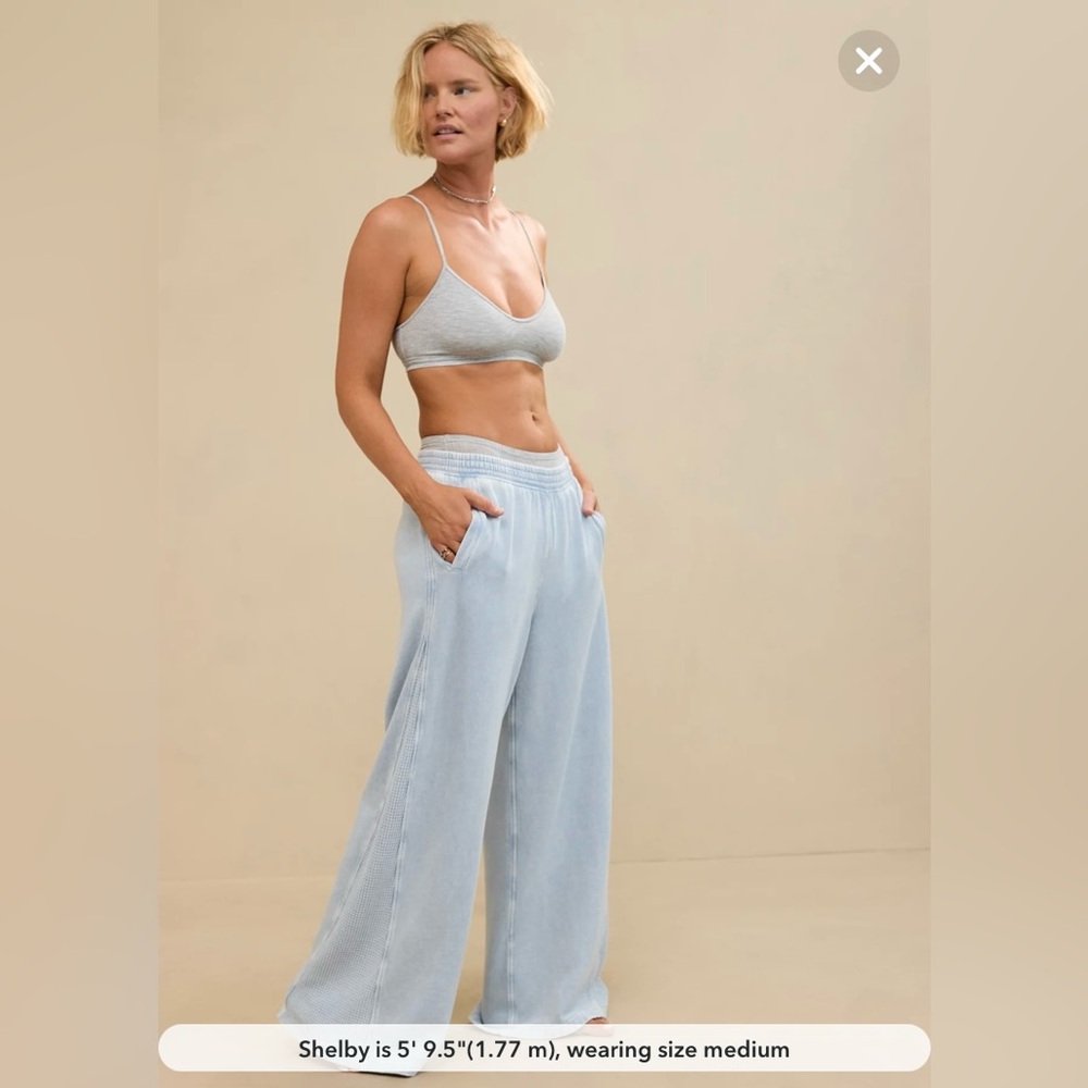 NWT Aerie Getaway High Waisted Trouser Size L